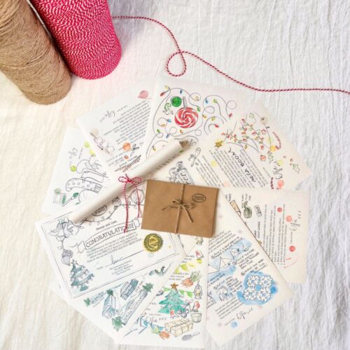 Christmas Activities Elf Letters 2026 delivered by Magic to your home by International Elf Service