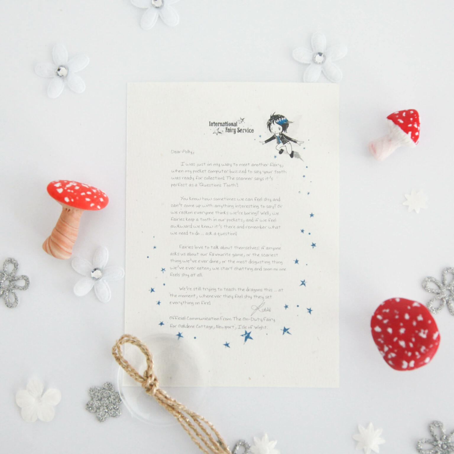 Fairy Birthday Letter &amp; The Rainbow Wish! - International Elf Service