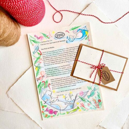 Christmas Day in the North Pole Personalised Elf Letter 2026