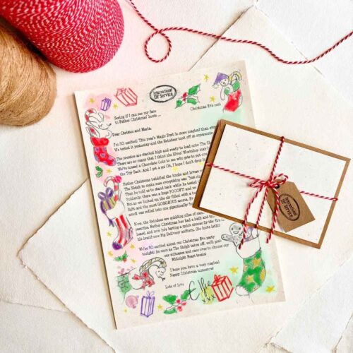 Christmas Eve in the North Pole Elf Letter 2026