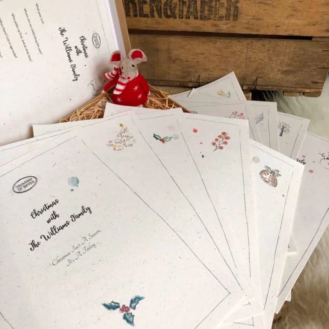 Family Christmas Memory Box Tradition is a truly unique and wonderful keepsake gift from the International Elf Service. Document your Christmas Day each year, and enjoy looking back at years gone by together.