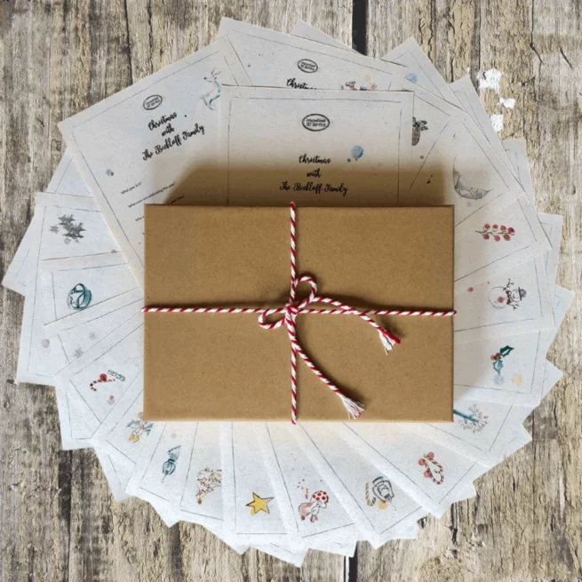 Preserve 20 years of family Christmas memories with our Personalised Christmas Memory Box Tradition. A beautiful eco-friendly Christmas Gift.