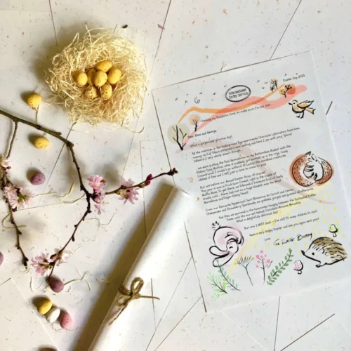 A magical personalised letter from the Easter Bunny from International Elf Service