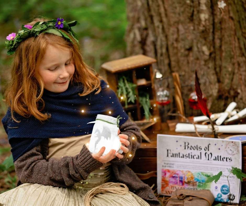 The magical creatures from Roots of Fantastical Matters followed the ‘How to look after a baby Phoenix’ instructions written by a Vet to make a Dragon Jar companion.