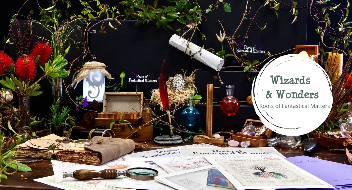Roots of Fantastical Matters is a personalised Wizards & Wonders Subscription Box combines brilliant storytelling from a Fantastical World, with LOTS of things to learn and do.