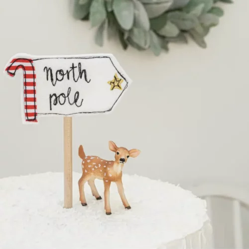 A gorgeous North Pole Flag from International Elf Service