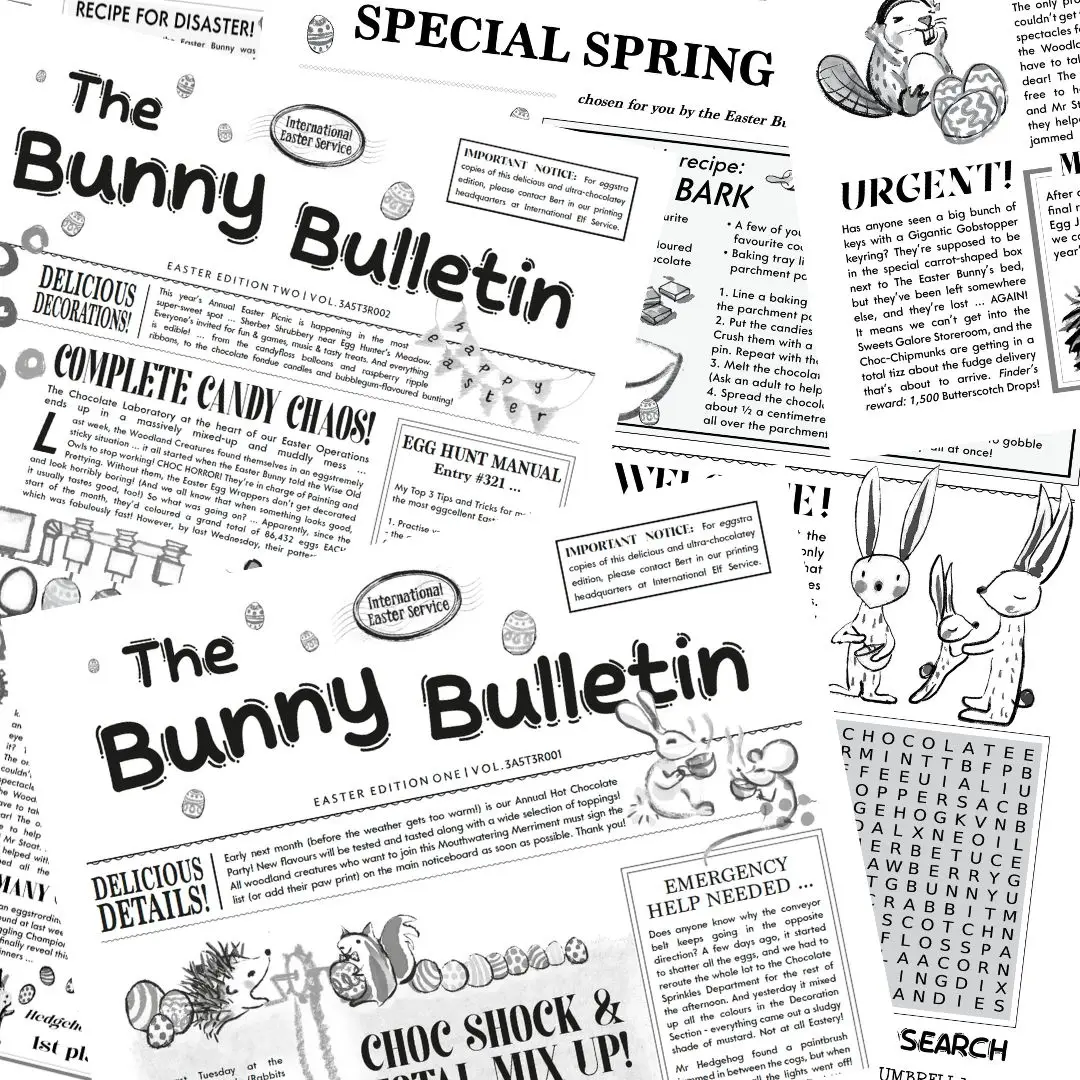 Top-Secret Magical Newspapers / Gift Wrap - Image 2