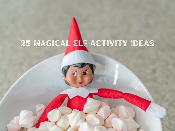 25 Magical Elf Activity Ideas that will make December Simply Magical. A Christmas story-based Advent Calendar that brings all the Magic of Christmas eve to your home each day through December.