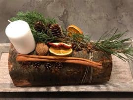 How To Make A Christmas Yule Log – by Helen Fichtel How To Make A Christmas Yule Log – by Helen Fichtel