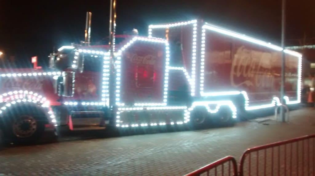 Christmas Coca Cola Lorry