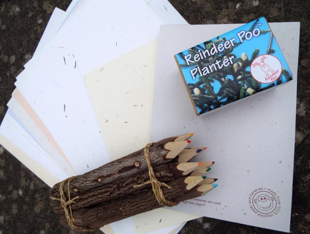 WIN: Exotic Stationery & Reindeer Poo Planter Bundle! Grow Your Own Christmas tree! 