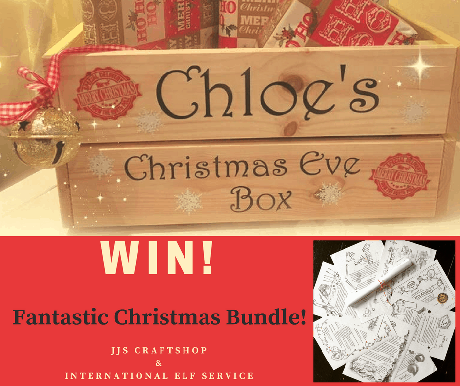 Win a gorgeous Christmas Eve Box & a Bundle of personalised Christmas Letters from the International Elf Service & JJs Craft Shop