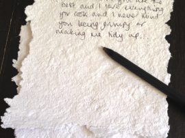 Homemade Paper Homemade Paper