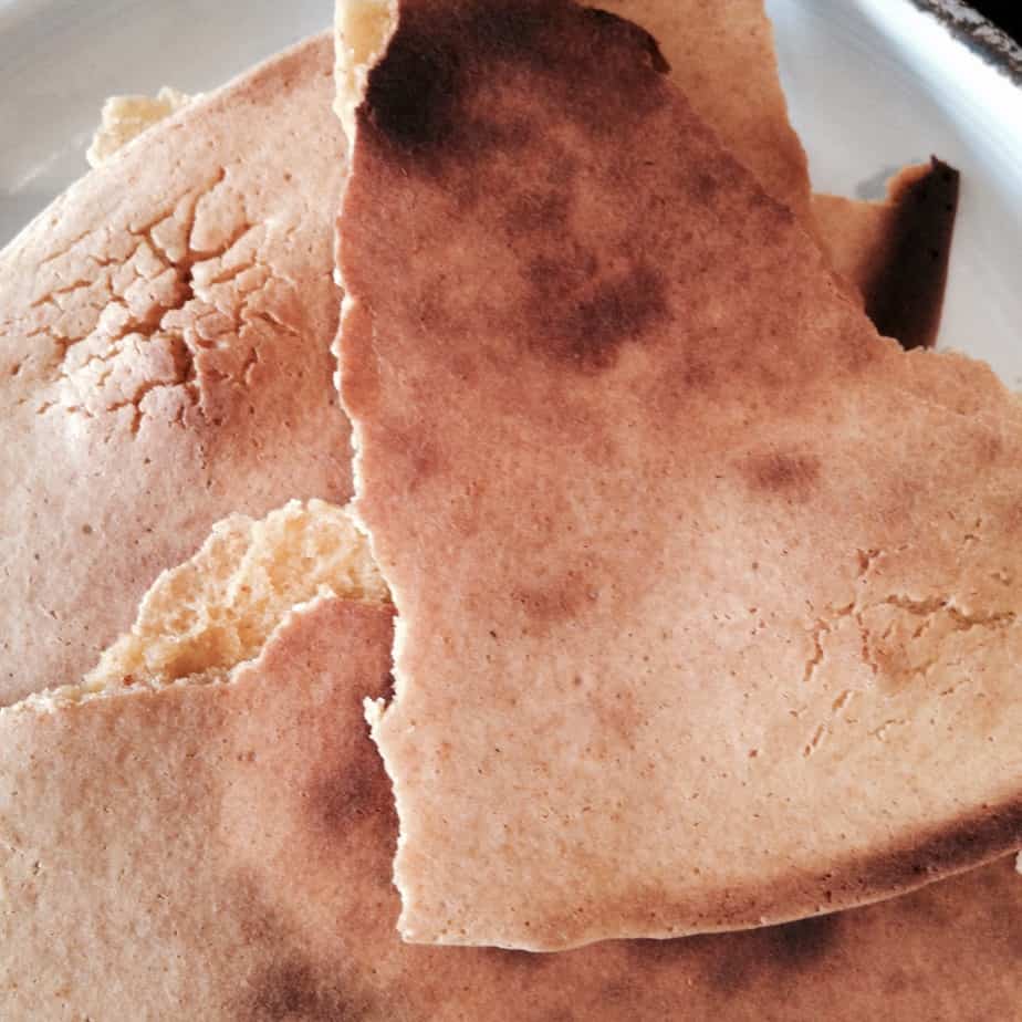 Socca - A Naturally Gluten Free Flat Bread. Delicious warm or cold!