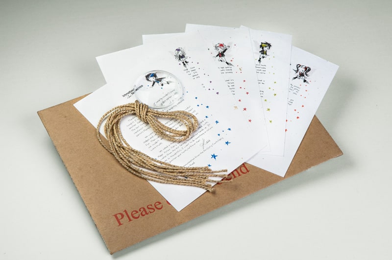 A bundle of magical Tooth Fairy Letters from the International Fairy Service!