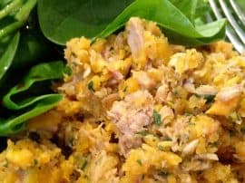 Sweet Potato & Tuna Frizzle! Sweet Potato & Tuna Frizzle!