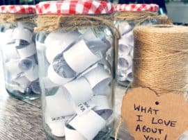 ‘What I Love About You’ Gift Jars ‘What I Love About You’ Gift Jars