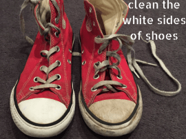 How To Clean The White Sides of Shoes! How To Clean The White Sides of Shoes!