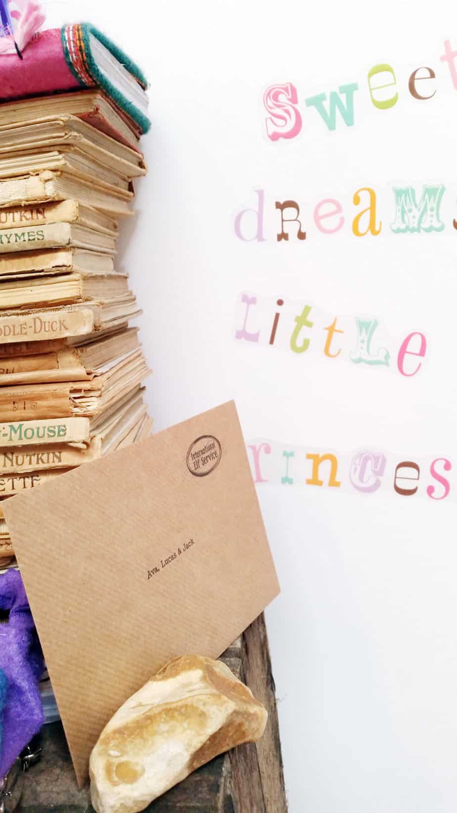 Elfie's Christmas Letters make a unique and stunning advent calendar. Sparking children's imaginations and inspiring them to read.