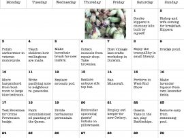 October Calendar by Emily Beckloff October Calendar by Emily Beckloff