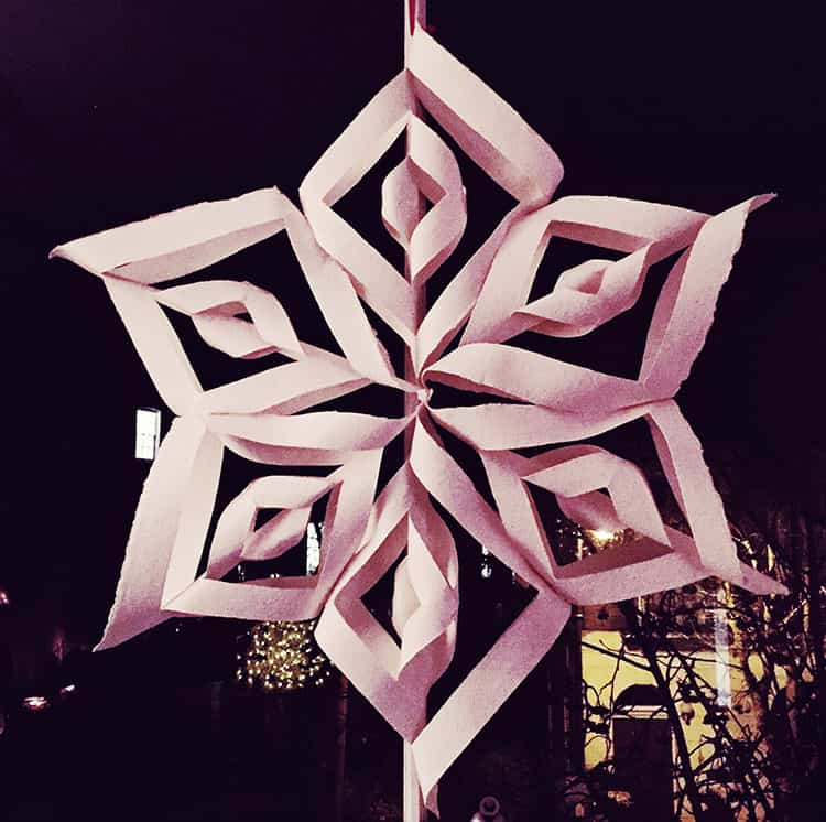 How To Make DIY Paper Snowflakes in 2018 - Paper Snow Flake